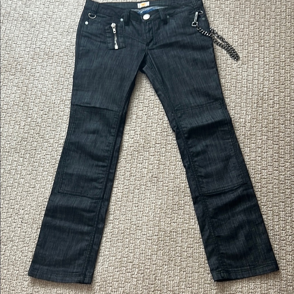 Antik Denim Black Jeans Modern Fit